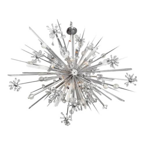 Alan Mizrahi KA1500 Glamorous Crystal Sputnik | Chandeliers by Alan Mizrahi Lighting Design