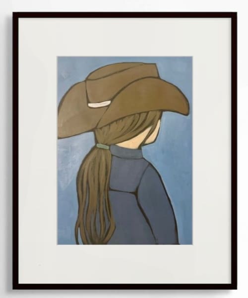 Gossip Cowgirls: The One Who Didn’t Rush It | Paintings by carrie song