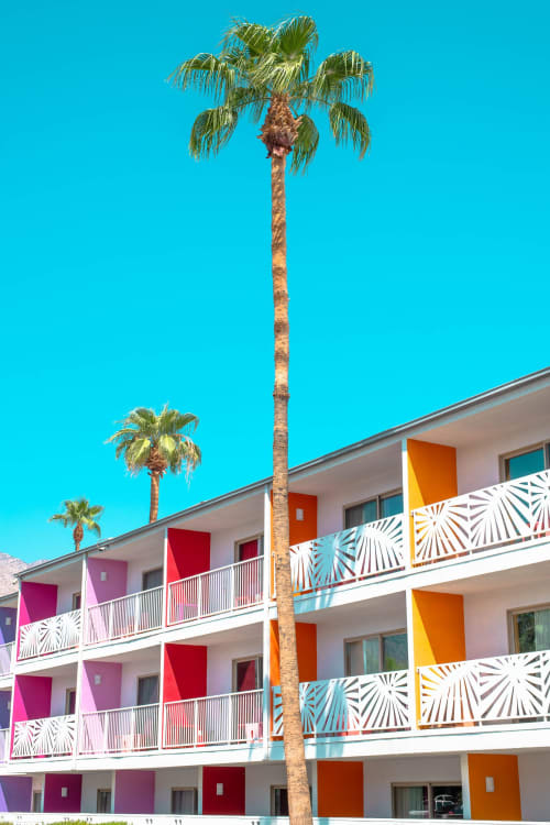 Palm Springs Color Blast | Photography by Korbin Bielski Fine Art Photography. Item made of paper