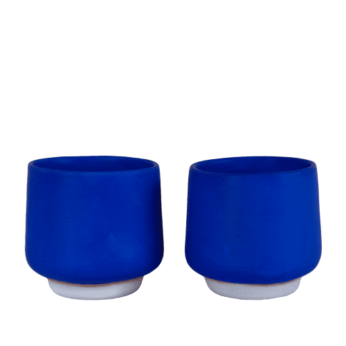Set of Bell Stacking Cups | Drinkware by Three Plumes. Item composed of ceramic
