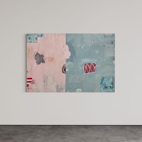 In Other Words | Oil And Acrylic Painting in Paintings by Sarah Finucane
