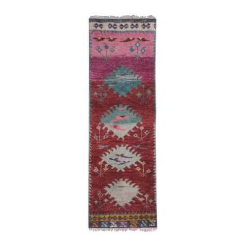 Vintage Red Turkish Tulu Runner 2'2'' X 6' | Area Rug in Rugs by Vintage Pillows Store