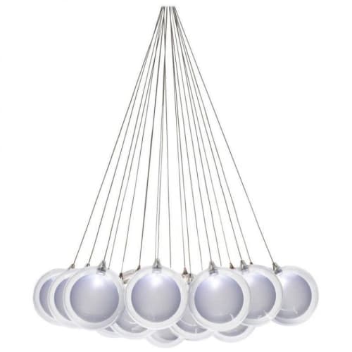 Alan Mizrahi IQ2076 Kadur Frost | Chandeliers by Alan Mizrahi Lighting Design