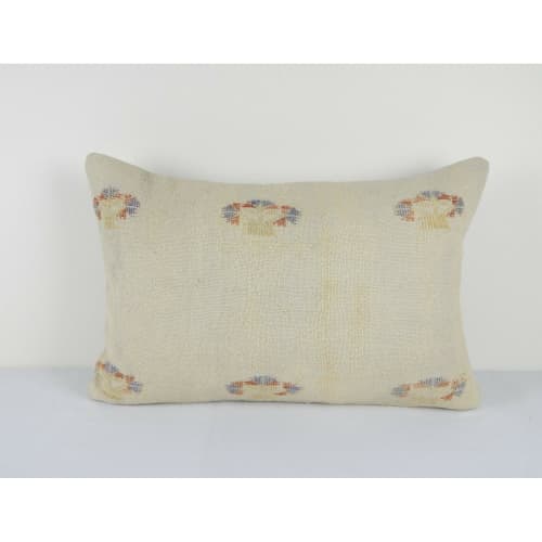 Vintage French Decor Tapestry Aubusson Woven Kilim Pillow | Sham in Linens & Bedding by Vintage Pillows Store. Item made of cotton with fiber