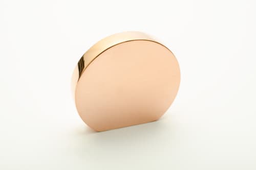Globe 35 Polished Copper | Knob in Hardware by Windborne Studios. Item made of brass