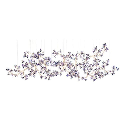 AM8850 Eden Crown Linear Branch | Chandeliers by Alan M