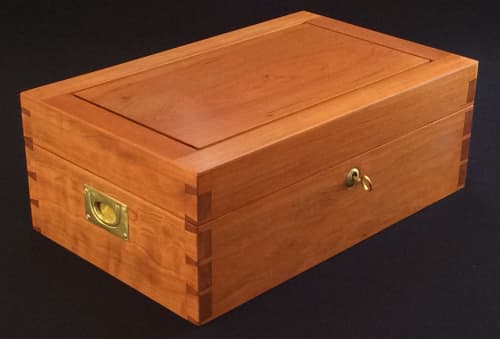 Large Jewelry Box | Decorative Box in Decorative Objects by David Klenk, Furniture. Item composed of oak wood