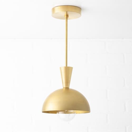Pendant Lighting - Brass Pendant - Model No. 7713 | Pendants by Peared Creation. Item made of brass