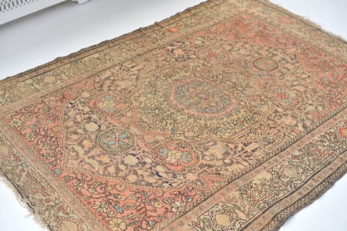 4.8 x 6.2 | INFINITELY Gorgeous High-End Antique Persian | Area Rug in Rugs by The Loom House. Item composed of fabric