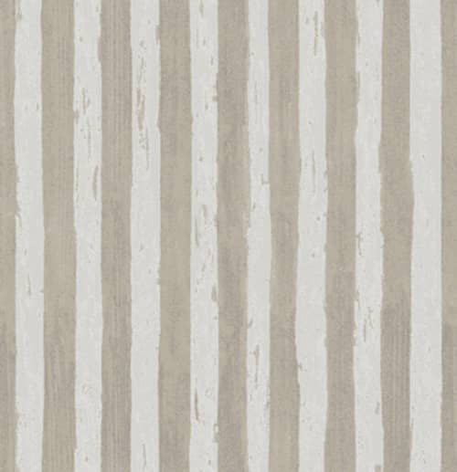 Cobra Stripe, Oatmeal | Fabric in Linens & Bedding by Philomela Textiles & Wallpaper. Item made of canvas