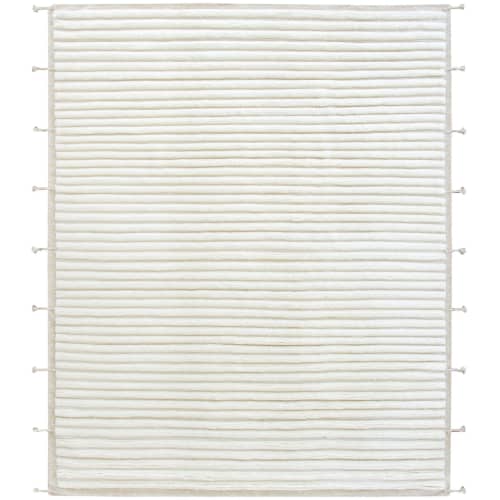 Taylor Wool Handknotted with Shag Pile | Area Rug in Rugs by Organic Weave Shop. Item composed of wool and fiber