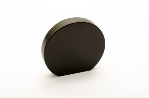 Globe 35 Black Aluminum | Knob in Hardware by Windborne Studios. Item made of aluminum