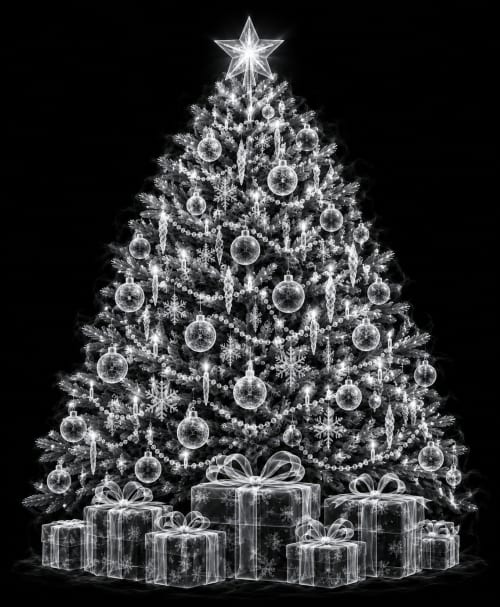 EXPOSED CHRISTMAS — CHRISTMAS TREE | Decorative Objects by Exposedart