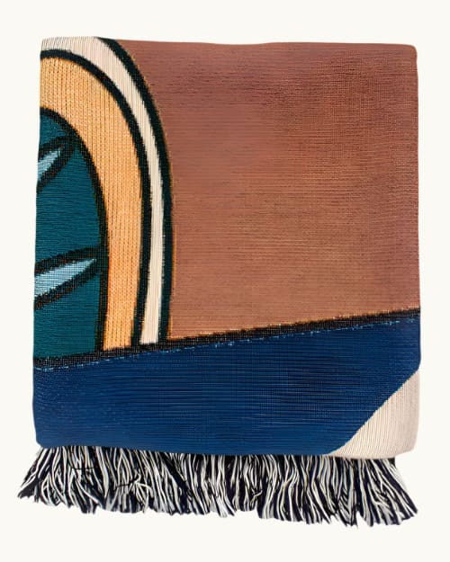 Wild Mushroom Throw | Linens & Bedding by Karbon Market. Item made of cotton