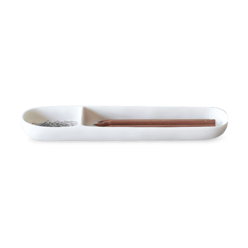 Modern Office Pencil Tray | Serving Tray in Serveware by Tina Frey. Item made of synthetic