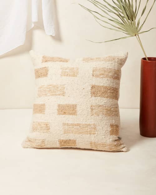 Shadow Pillow - Cream | Pillows by MINNA