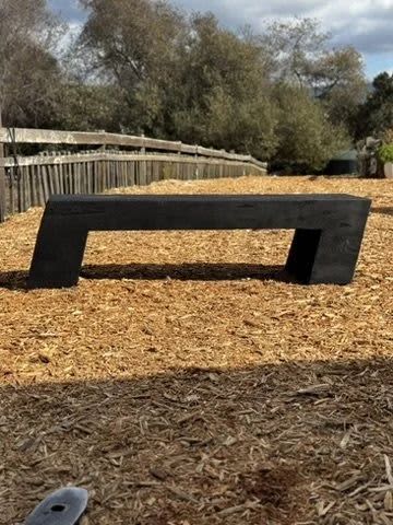 Yaki Sugi Blok Bench | Benches & Ottomans by Simon Silver Designs
