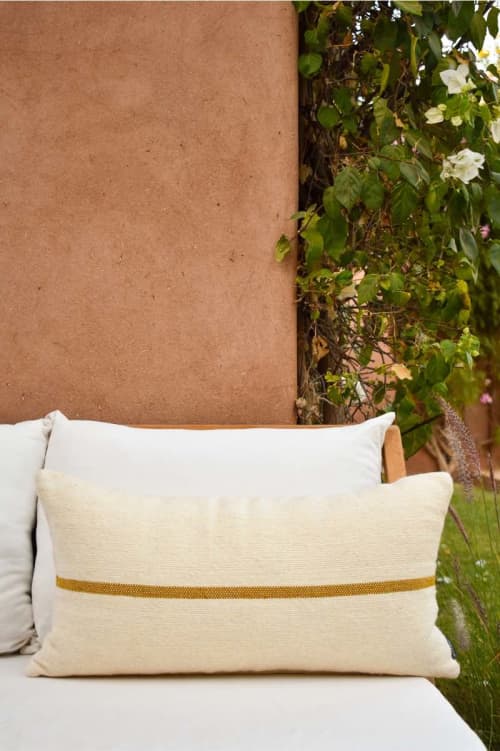 Afer Lumbar Pillow | Sham in Linens & Bedding by Folks & Tales. Item composed of cotton & fiber