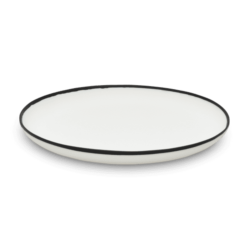 Ligne Medium Platter | Plate in Dinnerware by Tina Frey. Item made of stoneware