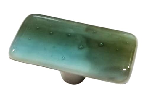 Ocean Rectangle Knob | Hardware by Windborne Studios. Item made of stone