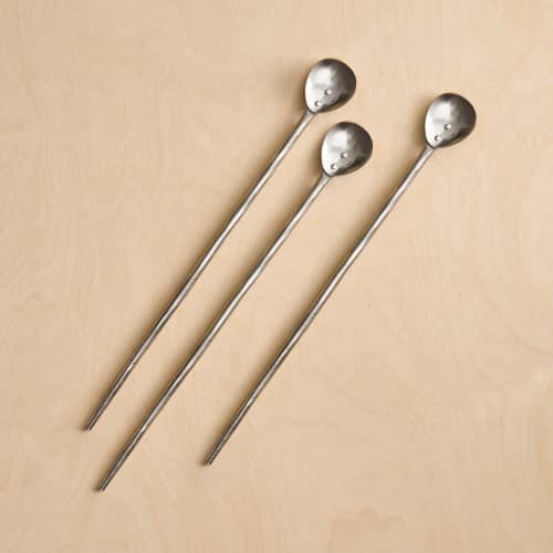 Forge Tasting Spoons Assorted - Set of 3 | Utensils by The Collective