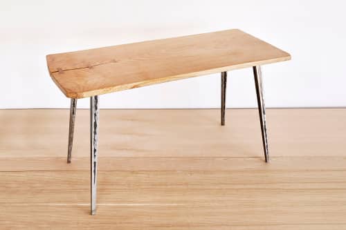 Work Table Desk | Tables by VANDENHEEDE FURNITURE-ART-DESIGN. Item made of wood with metal works with contemporary & japandi style