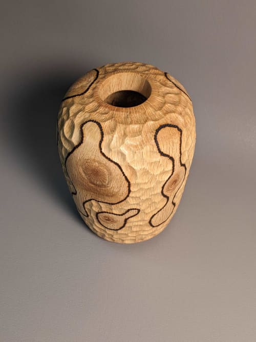 Knotty Organic Hollow Form | Decorative Objects by Wood Alchemist Studio. Item composed of wood