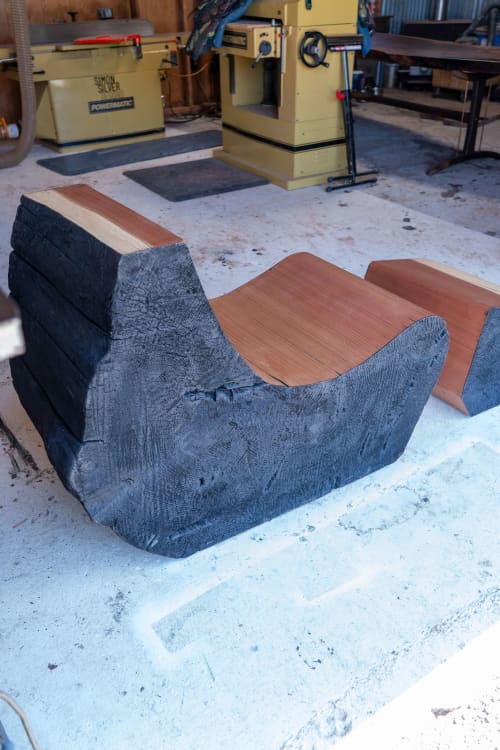 Blok Lounger | Chairs by Simon Silver Designs