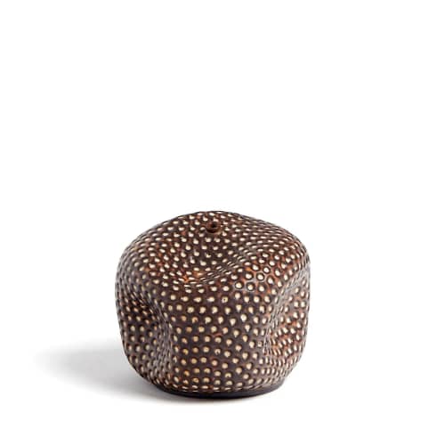 H: 5" w: 6" | Vase in Vases & Vessels by SKOBY JOE CERAMICS. Item composed of stoneware