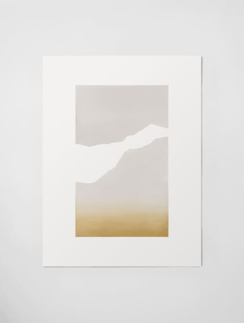 "Sunset #4" Art Print | Prints in Paintings by Kim Knoll Art. Item made of paper