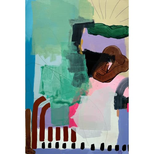Root Beer Float | Mixed Media in Paintings by Nicole Simms