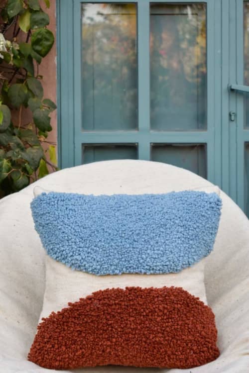 Sila Pillow | Sham in Linens & Bedding by Folks & Tales. Item made of wool with fiber