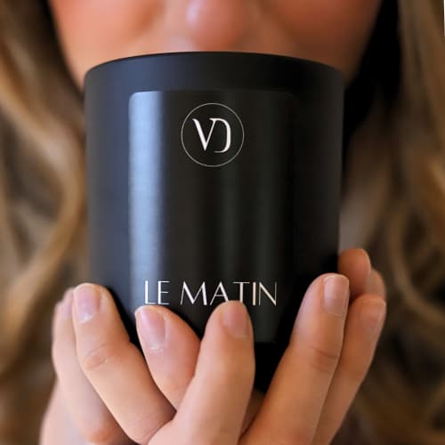 "Le Matin" Candle - 9 oz. | Candle Holder in Decorative Objects by Vantage Design
