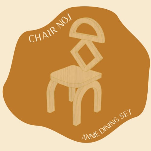 Chair No. 1 | Dining Chair in Chairs by studio apotroes