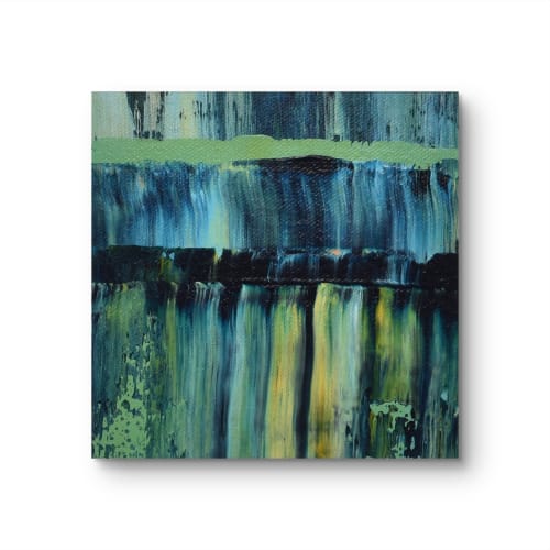 Mini 35 | Oil And Acrylic Painting in Paintings by Lisa Carney