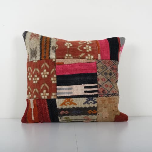 Hand Embroidery Cushion Cover, Kurdish rug Pillow Case, Home | Pillows by Vintage Pillows Store