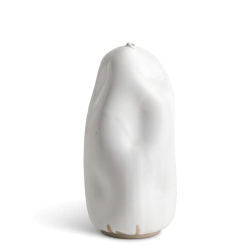 H: 14" W: 5.5" | Ornament in Decorative Objects by SKOBY JOE CERAMICS. Item made of stoneware