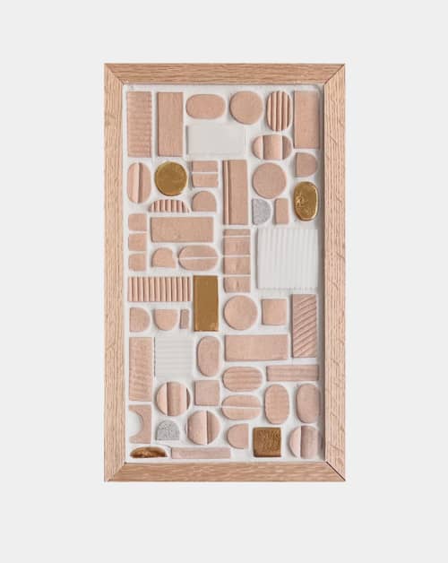 Tiled Wall Art no. 17 - May 2022 | Wall Sculpture in Wall Hangings by Eliana Bernard