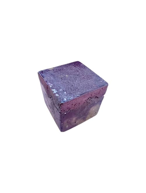 Plum Notch Jar | Decorative Box in Decorative Objects by RAW & UNIQ