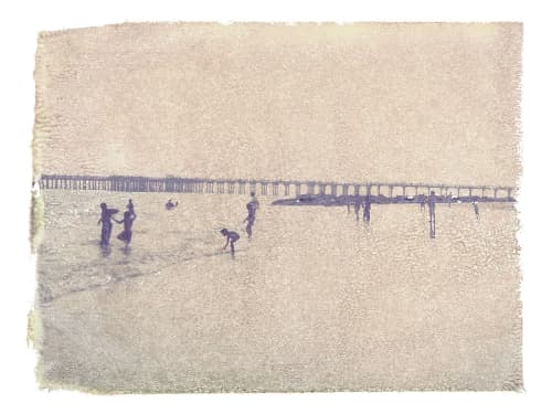 Beach Silhoutte | Photography by She Hit Pause. Item made of paper