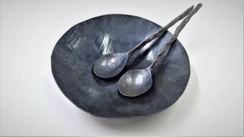 Versatile 12-Inch Ceramic Serving Bowl | Dinnerware by YomYomceramic. Item composed of ceramic