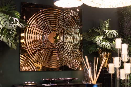 Module Interference Wall Composition x9 | Decorative Objects by PlusObject