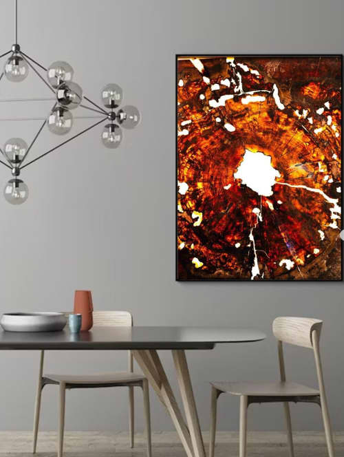 LichenIt - Wood and Resin decorative lighting display | Mixed Media by Scott Williams - Unique Originals