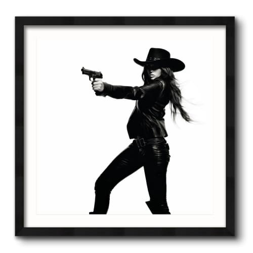 Poker Face - Square | Prints by Western Mavrik