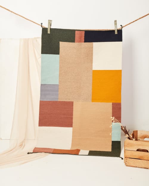 Element Rug - Rain | Area Rug in Rugs by MINNA
