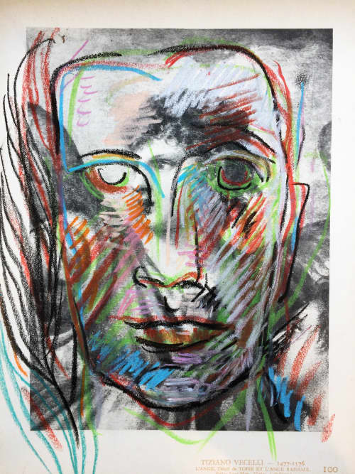 Feather | Drawing in Paintings by Eric Farache Artist