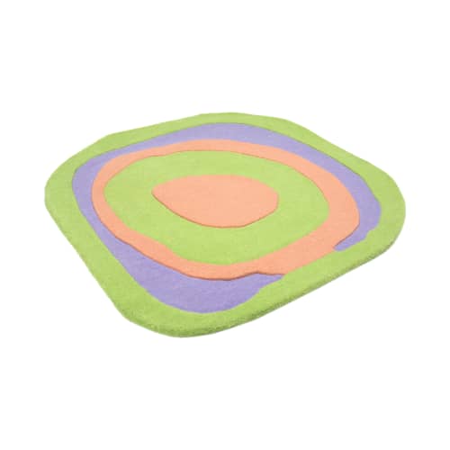 Magic Circle Rug - Green | Area Rug in Rugs by Ruggism
