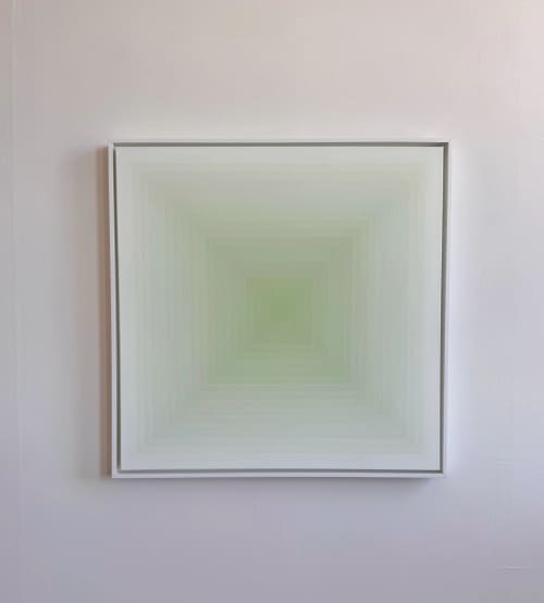 Leaning from a steep slope | Oil And Acrylic Painting in Paintings by Ashley Ravidas