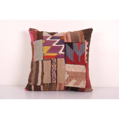 Hand Embroidery Cushion Cover, Kurdish rug Pillow Case, Home | Pillows by Vintage Pillows Store
