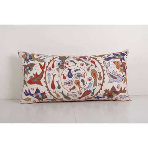 Tashkent Suzani Animal Bedding Pillow Case Made from Suzani, | Cushion in Pillows by Vintage Pillows Store